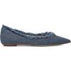 imageSam Edelman Womens Nori Ballet FlatBlue Stone Fray