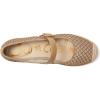 imageSam Edelman Womens Mackie Mary Jane FlatBrushed GoldCyprus Tan Net Mesh