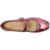 imageSam Edelman Womens Michaela Mary Jane Flat Elderberry Sequin 8 Medium