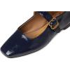 imageSam Edelman Womens Michaela Mary Jane Flat Midnight Blue Patent Leather 8
