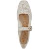 imageSam Edelman Womens Mihcaela Mary Jane FlatIvory Lace