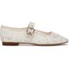 imageSam Edelman Womens Mihcaela Mary Jane FlatIvory Lace