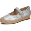 imageSam Edelman Womens Mackie Mary Jane FlatSoft Silver