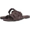 imageSam Edelman Womens Bay Flat SandalDark Chocolate