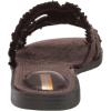 imageSam Edelman Womens Bay Flat SandalDark Chocolate