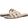 imageSam Edelman Womens Bay Flat SandalEcru Sand