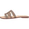 imageSam Edelman Womens Bay Flat SandalNaturalBlack