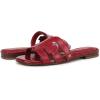 imageSam Edelman Womens Bay Flat SandalScarlet Cherry