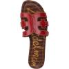 imageSam Edelman Womens Bay Flat SandalSummer Red