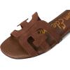 imageSam Edelman Womens Bay Flat SandalTerra Toffee