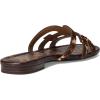 imageSam Edelman Womens Bay Flat SandalTerra Toffee Multi