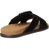 imageSam Edelman Womens Darla Slide SandalBlack Suede