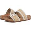 imageSam Edelman Womens Rowan Slide SandalDark NaturalBright White
