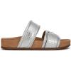 imageSam Edelman Womens Rowan Slide SandalSoft Silver