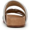 imageSam Edelman Womens Rowan Slide SandalSoft Silver