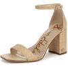 imageSam Edelman Womens Daniella Heeled SandalBleached Beechwood