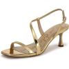imageSam Edelman Womens Prance Heeled SandalAmber Gold