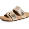 imageSam Edelman Womens Rowan Slide SandalGold Leaf