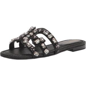 imageSam Edelman Womens Bay Flat SandalBlack Jewel Woven