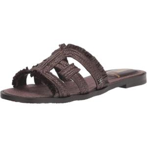 imageSam Edelman Womens Bay Flat SandalDark Chocolate