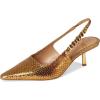 imageSam Edelman Womens Baker PumpMedallion Gold