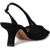 imageSam Edelman Womens Bianka Sling PumpBlack Suede Net Mesh
