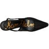 imageSam Edelman Womens Bianka Sling PumpBlack Suede Net Mesh
