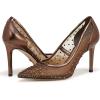 imageSam Edelman Womens Hazel Mesh PumpBronze Metallic Glitz