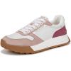 imageSam Edelman Womens Layla SneakerWhiteBlush RoseWarm Magenta