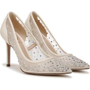 imageSam Edelman Womens Hazel Mesh PumpModern Ivory Glitz