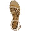 imageSam Edelman Womens Ellina Flat SandalAmber Gold