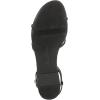 imageSam Edelman Womens Ellina Flat SandalBlack Satin