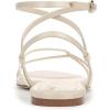 imageSam Edelman Womens Ellina Flat SandalModern Ivory Satin