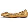 imageSam Edelman Womens Felicia Ballet FlatMedallion Gold