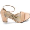 imageSam Edelman Womens Daniella Block Heel SandalPeach Croco