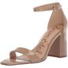 imageSam Edelman Womens Daniella Block Heel SandalClassic Nude Patent