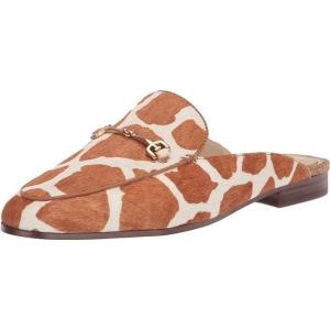 imageSam Edelman Womens Linnie Bit MuleIvoryTan Giraffe Brahma