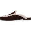 imageSam Edelman Womens Linnie Ballet FlatCafe Noir Shearling