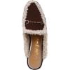 imageSam Edelman Womens Linnie Ballet FlatCafe Noir Shearling