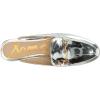 imageSam Edelman Womens Linnie Ballet FlatSoft Silver Specchio
