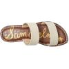 imageSam Edelman Womens Gala Flat SandalModern Ivory