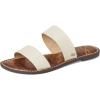 imageSam Edelman Womens Gala Flat SandalModern Ivory