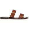 imageSam Edelman Womens Gala Flat SandalRich Cognac