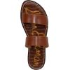 imageSam Edelman Womens Gala Flat SandalRich Cognac