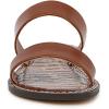 imageSam Edelman Womens Gala Flat SandalRich Cognac