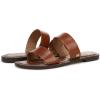 imageSam Edelman Womens Gala Flat SandalRich Cognac