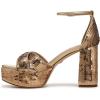 imageSam Edelman Womens Jullian PlatformAmber Gold Sequin