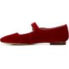 imageSam Edelman Womens Michaela Stud Mary Jane FlatBright Scarlet