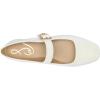 imageSam Edelman Womens Michaela Stud Mary Jane FlatBright White Leather