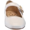 imageSam Edelman Womens Michaela Stud Mary Jane FlatBright White Leather